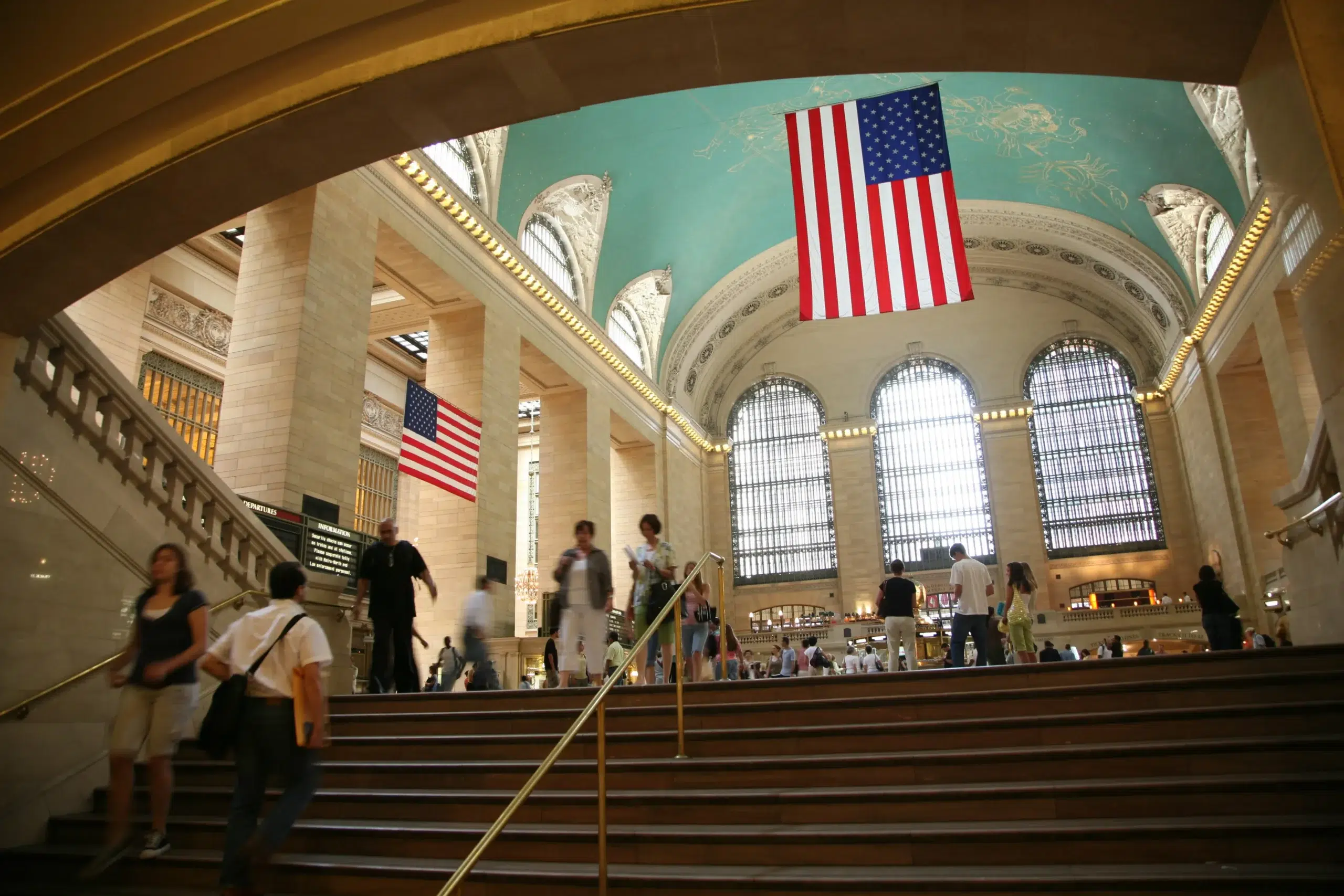 Grand central station in new york city.