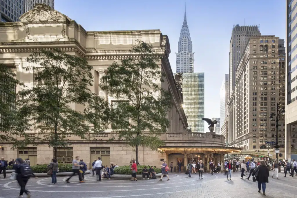 The grand central station in new york city.