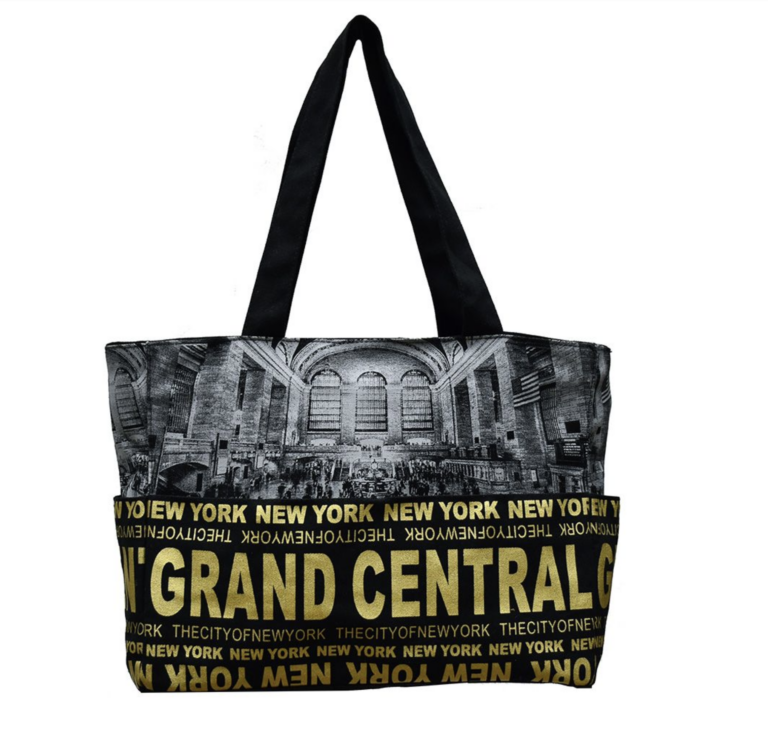 New york grand central tote bag.