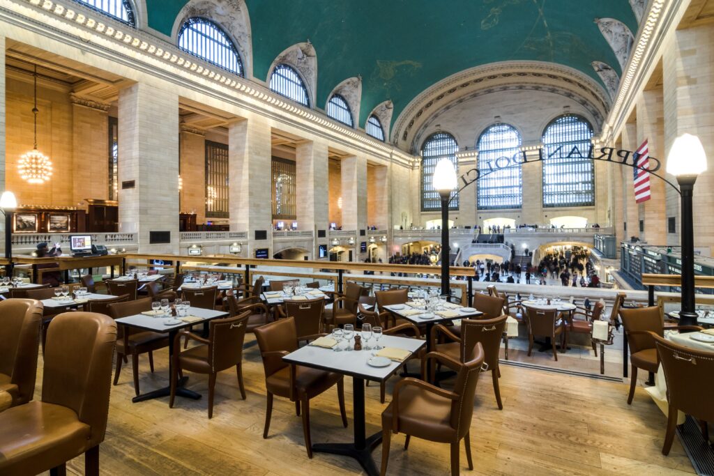Grand central station dining room.